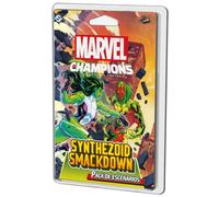 Asmodee Marvel Champions: Synthezoid Smackdown Scenario Pack, Gioco di carte, A partire da 14 anni, da 1 a 4 giocatori, 45-90 minuti per partita, spagnolo