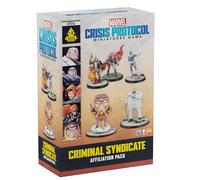 Asmodee Marvel Crisis Protocol: Criminal Syndicate Affiliation Pack, Espansione, Gioco di Miniature, A partire da 14 anni, per 2 giocatori, 90 minuti per partita, Spagnolo/Inglese/Francese