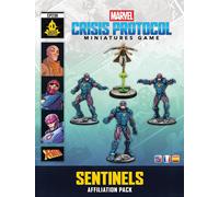 Asmodee | Marvel Crisis: Protocol X-Men Sentinels Affiliation Pack | Gioco di miniature | Età 14+ anni | 2 giocatori | Tempo di gioco: 90 minuti