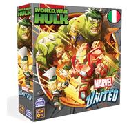 Asmodee - MARVEL UNITED: WORLD WAR HULK - Espansione Gioco Marvel United | Gioco da Tavolo Strategico e Collaborativo a Tema Supereroi - 1-5 Giocatori - 10+ Anni - 45 Minuti - Edizione Italiana