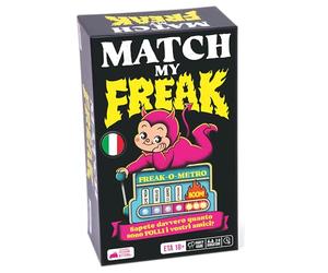 Asmodee - MATCH MY FREAK - Carte da Gioco per Adulti | Gioco da Tavolo con Domande Folli per Conoscere Davvero i tuoi Amici - 2-8 Giocatori - 18+ Anni - 15 Minuti - Ed. Italiana