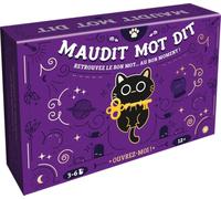 Asmodee - MAUDIT MOT DIT - Mood and Riddles Game - Gioco da tavolo per Adulti e Bambini dai 12 anni - Risate garantite la sera - Da 3 a 6 giocatori - 30 min - Versione Francese