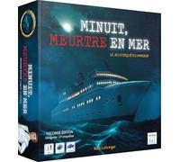 Asmodee - Mezzanotte, Omicidio in Mare 2nde Edizione - Multifaccia - Gioco investigativo sceneggiato - Cooperativo o Solo - Da 14 Anni - 1 a 6 Giocatori - 30 a 90 Min - Versione Italiana