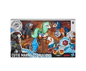 Asmodee - My Little Pony Dungeons and Dragons Crossover, Figure Personaggi per Avventure Gioco di Ruolo, con Dado e Schermo per il Dungeon Master, 2985, Multicolore
