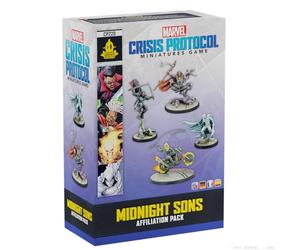 Asmodee North America Atomic Mass Games, Marvel: Crisis Protocol - Midnight Sons, espansione di affiliazione, Tabletop, 2 giocatori, dai 14+ anni in su, 90-120 minuti, tedesco, multilingue