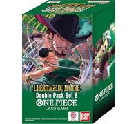 Asmodee - One Piece OP-12 Booster Double-Pack - Bandai - Giochi da tavolo - Gioco di carte collezionabili - L'eredità del maestro- 30 min - in francese
