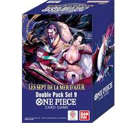 Asmodee - One Piece OP-14 Booster Double-Pack FR - Bandai - Gioco di carte collezionabili - I 7 capitani corsari - 30 min - in francese