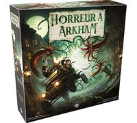 Asmodee - ORRORE A ARKHAM: Il gioco di carte - Gioco da tavolo da 14 anni - Gioco evolutivo e cooperativo - 1 - 4 giocatori - 1 - 2 ore - Universo di H.P. Lovecraft - In francese - Fantasy Flight
