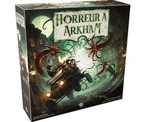 Asmodee - ORRORE A ARKHAM: Il gioco di carte - Gioco da tavolo da 14 anni - Gioco evolutivo e cooperativo - 1 - 4 giocatori - 1 - 2 ore - Universo di H.P. Lovecraft - In francese - Fantasy Flight