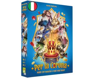 Asmodee - Per La Corona - Gioco da Tavolo di Strategia e Bluff | Divertente Gioco da Tavola di Inganni e Caccia all'Impostore - 3-5 Giocatori - 8+ Anni - 30 Minuti - Edizione Italiana