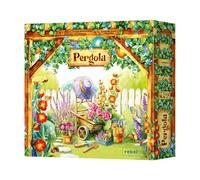 Asmodee Pergola Gioco da Tavolo a tema Giardinaggio, Gioco Strategico per 1-4 giocatori con Modalità Solitario, Gioco per Adulti e Bambini a partire dai 10 anni, 45-60 min, Versione Italiana