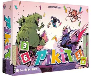 ASMODEE | Pikit | Giochi da tavolo | Giochi di Carte | Gioco Bambini, Adulti e Famiglia | Da 8 Anni | 2 a 4 Giocatori | 20 Min | Versione francese | Riposo Produzione