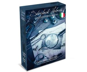 Asmodee - SHERLOCK HOLMES: CARLTON HOUSE E QUEEN'S PARK - Gioco da Tavolo | Gioco da Tavola Investigativo e Collaborativo di Risoluzione Casi - 1-8 Giocatori - 14+ Anni - 90+ Minuti - Edizione Italiana