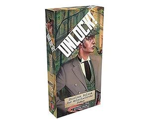 Asmodee Space Cowboys, Sblocca Sherlock Holmes: The Scarlet Thread, Gioco per Famiglie, Puzzle Game, 1-6 Giocatori, da 10+ Anni, 60+ Minuti, Tedesco