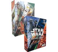 ASMODEE - Space Cowboys - Unlock! Bundle Epic Adventures + Star Wars - Unbox Now - Giochi di fuga per bambini e adulti, giochi di carte a partire dai 10 anni, applicazione gratuita - versione francese