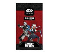 Asmodee | Star Wars: GCC illimitato | Contro le probabilità: mazzo Ahsoka Tano e Rex Twin Suns | Mazzo multigiocatore precostruito da 80 carte | Età 12+ | Da 3 a 4 giocatori | 20 minuti