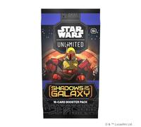 Asmodee Star Wars: Gioco di carte collezionabili Shadows of the Galaxy BOOSTER PACK - dai 12 anni in su, 2+ giocatori, Edizione in Inglese