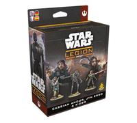Asmodee | Star Wars Legion - Cassian Andor, Jyn Erso & K-2SO | Gioco da tavolo di miniature | Età 14+ anni | 2 giocatori | Tempo di gioco: 3 ore