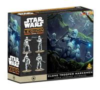 Asmodee, Star Wars: Legion - Clone Trooper Marksmen, Espansione, Atomic Mass Games, Tabletop, 2 giocatori, 14+ anni, 120-180 minuti, tedesco, multilingue