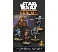 Asmodee Star Wars: Legion Mandalorian Leaders, confezione da 4 miniature di comandanti e agenti dei clan di Mandalore, a partire dai 14 anni, 2 giocatori, 60-120 minuti, spagnolo, tedesco, inglese