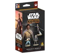 Asmodee, Star Wars: Legion - Rogues & Rebels (Rebellen & Halunken), versione tedesca, espansione da tavolo per 2 giocatori dai 14 anni in su, con 120-180 minuti di gioco, multilingue
