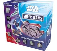 Asmodee Star Wars Super Teams, gioco da tavolo di corse spaziali per 2-4 giocatori dai 7 anni in su, gioco di carte con miniature, 30 minuti, versione italiana