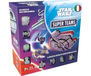 Asmodee - STAR WARS SUPER TEAMS - Guida i Tuoi Eroi Preferiti in una Sfida Galattica Senza Precedenti - Gioco di Carte e Missioni per Famiglie e Bambini - 2-4 Giocatori - 7+ Anni - Ed. in Italiano