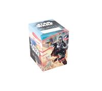 Asmodee Star Wars: Unlimited Soft Crate - Durable Deck Box, Mandalorian/Moff Gideon Design