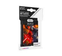 Asmodee- Star Wars: Unlimited TCG Kylo Ren Art Sleeves-(60 Pack), Colore, GGS15058ML