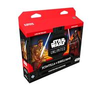 Asmodee Star Wars: Unlimited TCG Scintilla di Ribellione, STARTER SET 2 GIOCATORI, Gioco di Carte Collezionabili per Bambini e Adulti, 12+ Anni, 2+ Giocatori, 20+ min., Edizione in Italiano