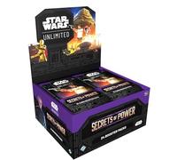 Asmodee Star Wars: Unlimited TCG Secrets of Power BOOSTER DISPLAY - 24 Booster Packs with Rare, Foil, Leader & Token Cards, Ages 12+, 2+ Players, 20 Minute Playtime
