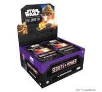 Asmodee Star Wars: Unlimited TCG Secrets of Power BOOSTER DISPLAY - 24 Booster Packs with Rare, Foil, Leader & Token Cards, Ages 12+, 2+ Players, 20 Minute Playtime