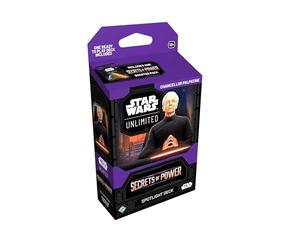 Asmodee Star Wars: Unlimited TCG Secrets of Power Chancellor Palpatine SPOTLIGHT DECK - Pre-Built 50-Card Ready-to-Play Deck with Booster Pack, Ages 12+, 2+ Players, 20 Minute Playtime