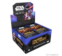 Asmodee Star Wars: Unlimited TCG Shadows of the Galaxy BOOSTER DISPLAY (set da 24 buste) - Gioco di carte collezionabili per bambini e adulti, dai 12 anni in su, 2+ giocatori, Edizione in Italiano