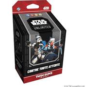 Asmodee Star Wars: Unlimited TCG Twin Suns Deck Ahsoka e Rex, Deck multiplayer precostruito di 80 Carte, Guerra dei Cloni, Contenuto Esclusivo, A partire da 12 anni, Versione francese
