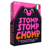 Asmodee - Stomp Stomp Chomp, Divertente Gioco di Carte per Famiglia e Amici, 6+ Anni, 2-5 Giocatori, 10 min, Edizione in Italiano