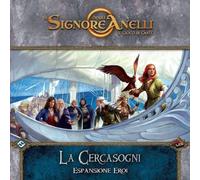 Asmodee STR10719 Il Signore degli Anelli LCG - Espansione Eroi: La Cercasogni