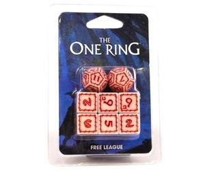 Asmodee STR2354 L'Unico Anello - Set di Dadi Compagnia (Ed. Italiana)