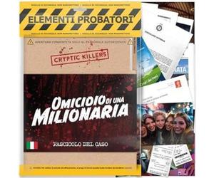 Asmodee STR7617 Cryptic Killers - Omicidio di Una Milionaria (Ed. Italiana)
