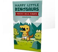 Asmodee - Happy Little Dinosaurs: Pericoli della Pubertà - Espansione Gioco da Tavolo, 2-4 Giocatori, 8+ Anni, Edizione in Italiano