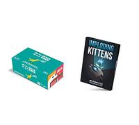 Asmodee Su una Scala da Uno a T-Rex, Gioco di Carte, Party Game dai Creatori di Exploding Kittens & Imploding Kittens, Espansione Gioco di Carte Exploding Kittens, Edizione in Italiano