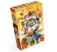 Asmodee Tag Team - Gioco di Combattimento e Deckbuilding, Duelli Strategici 1vs1 con 12 Combattenti e 66 Combinazioni, 2 Giocatori, 10+ Anni, 20-30 Minuti, Edizione in Italiano