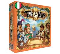 Asmodee - Tea & Rum - Gioco da Tavolo di Gestione Risorse | Gioco da Tavola di Strategia e Costruzione Città a Tema Pirati - 2-4 Giocatori - 14+ Anni - 60-120 Minuti - Edizione Italiana