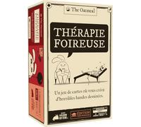 Asmodee - Therapie FOIREUSE di Exploding Kittens - Gioco di società d'atmosfera per adulti - Gioco di carte umoristico ed esplicito per serate tra amici - 18+anni - 3-8 giocatori - 15 min - in