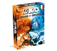 Asmodée Gioco da tavolo TIC TAC K.O. – Draghi Vs. Unicorni 2-4 giocatori 8+ anni ITA