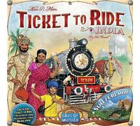 Asmodee - TICKET TO RIDE: ESPANSIONE INDIA E SVIZZERA - Espansione Gioco da Tavolo Ticket to Ride o Ticket to Ride Europa - 2-4 Giocatori - 8+ Anni - Edizione Multilingua (Italiano Incluso)