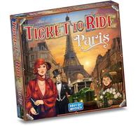 Asmodee Ticket to Ride Paris Gioco da tavolo - Gioco di strategia per costruire percorsi di treno con autobus parigini dettagliati, divertente gioco per famiglie per bambini e adulti, età 8+, 2-4