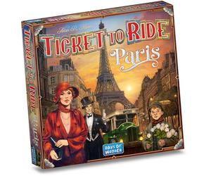 Asmodee Ticket to Ride Paris Gioco da tavolo - Gioco di strategia per costruire percorsi di treno con autobus parigini dettagliati, divertente gioco per famiglie per bambini e adulti, età 8+, 2-4