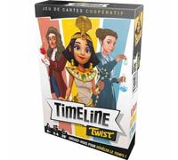Asmodee - Timeline Twist - Gioco da tavolo per bambini da 8 anni - Gioco di carte cooperativo - Mettere nell'ordine degli eventi storici - 2-6 giocatori - 20 min - in francese - Zygomatic
