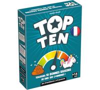 Asmodee- Top Ten Gioco da tavolo, d'atmosfera, Multicolore - versione francese